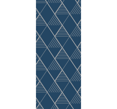 Office blind platinum geometric metallic - TenStickers