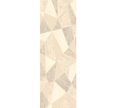 Office blind 3d golden triangles design - TenStickers