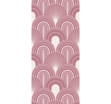Office blind in rose gold arc art decor style - TenStickers