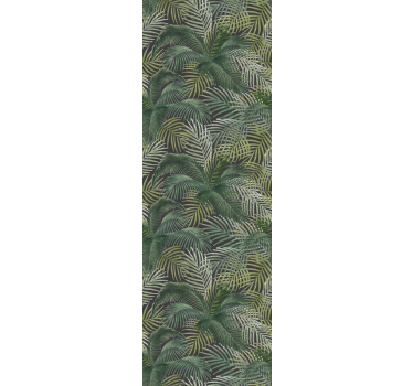 Office blind green palm leaves - TenStickers