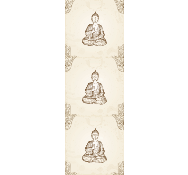 Office blind buddha hamsa hand symbol - TenStickers