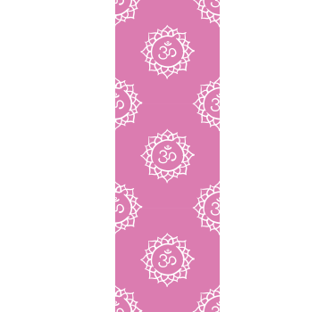 Office blind beautiful crown chakra symbol - TenStickers