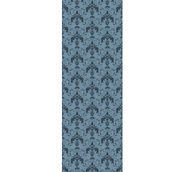 Office blind in floral patterns - TenStickers