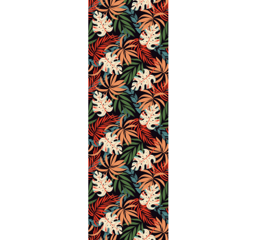 Office blind tropical plants jungle vibe - TenStickers
