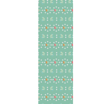 Office blind granny chic pattern - TenStickers
