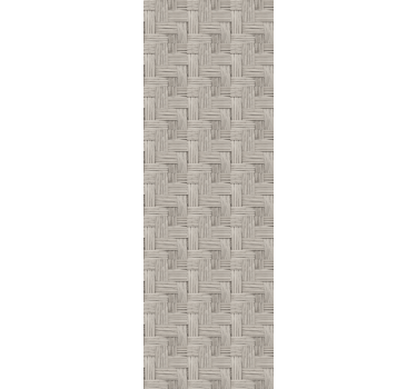 Office blind in gray handmade wicker effect - TenStickers