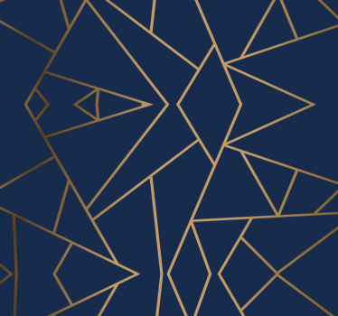 Office blind with geometric patterns - TenStickers