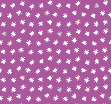 Teenage roller blind white stars for kids - TenStickers