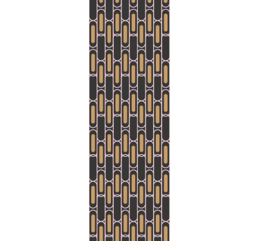 Modern blind with geometric line design - TenStickers