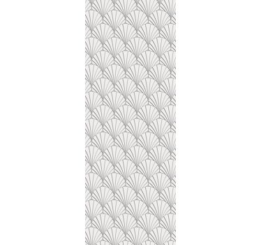 Modern blind with elegant fan design - TenStickers