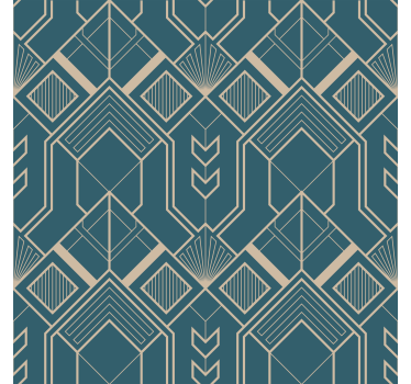 Modern blind with stylish patterned design - TenStickers