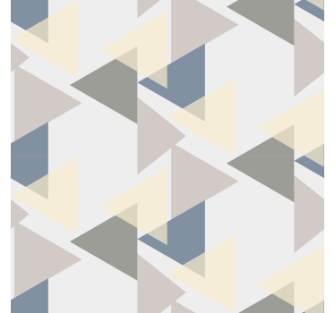 Modern blind with vertical triangles design - TenStickers