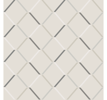 Modern blind with nordic diamonds pattern - TenStickers