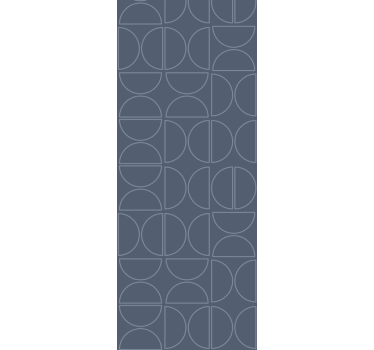 Modern blind geometric gray pattern design - TenStickers