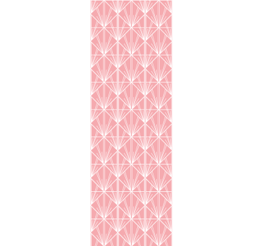 Modern blind geometric pink design - TenStickers