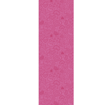 Modern blind pattern-decor mixed hearts design - TenStickers