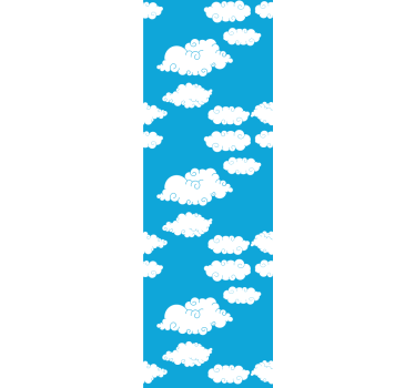 Modern blind clouds in the sky - TenStickers