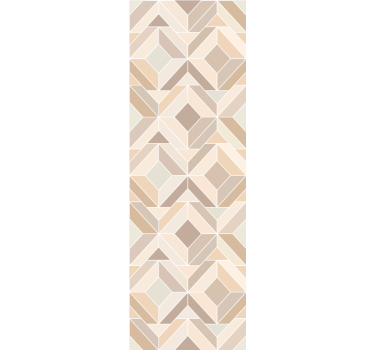 Modern blind in beige striped pattern - TenStickers