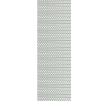 Modern blind in mint green geometric design - TenStickers