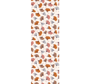Modern blind ginkgo leaves art design - TenStickers