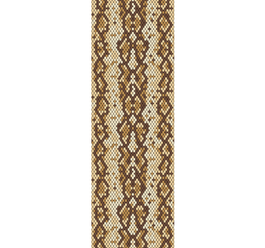 Modern blind with snake skin design - TenStickers