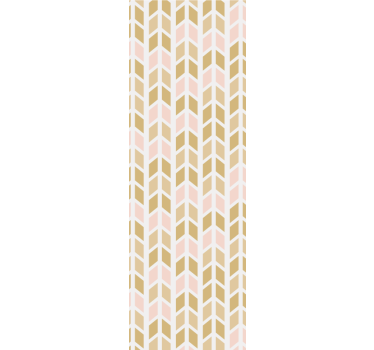 Modern blind with vibrant symbol patterns - TenStickers