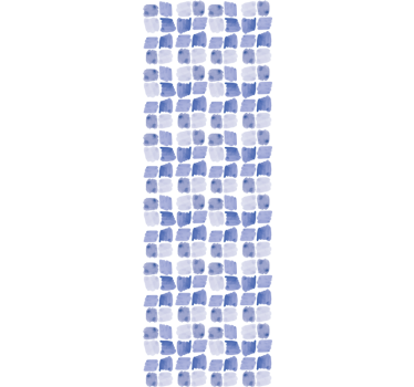 Modern blind with random square halftone pattern - TenStickers