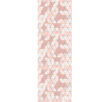 Modern blind with gold lines and light textures - TenStickers