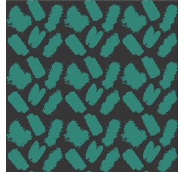 Modern blind in black and green paint - TenStickers