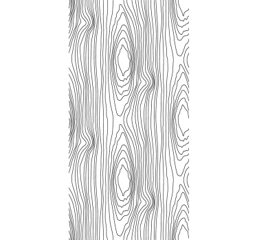 Modern blind in black nature stripes - TenStickers