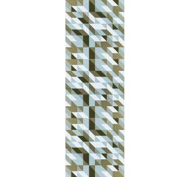 Modern blind with contemporary triangles design - TenStickers