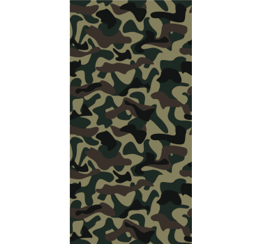 Modern blind in camouflage design - TenStickers