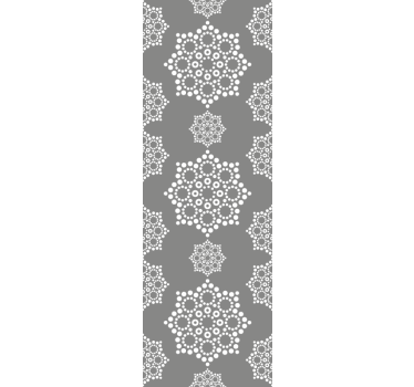 Modern blind mandala dot design - TenStickers