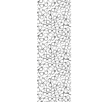 Modern blind stylish sunglasses simple pattern - TenStickers