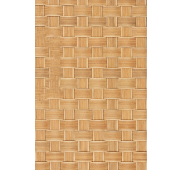 Texture and pattern blind natural wicker grid design - TenStickers