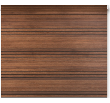 Texture and pattern blind parallel walnut slats - TenStickers