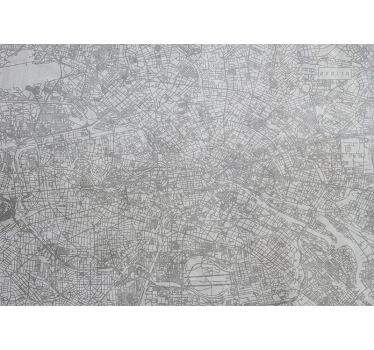Kitchen blind city map berlin - TenStickers
