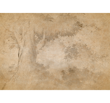 Vintage rainforest landscape kitchen blind - TenStickers