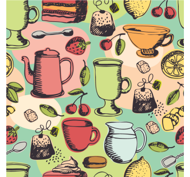 Kitchen blind food storage solution - TenStickers