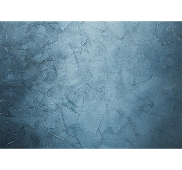 Living room blind sea blue wave marble mural - TenStickers