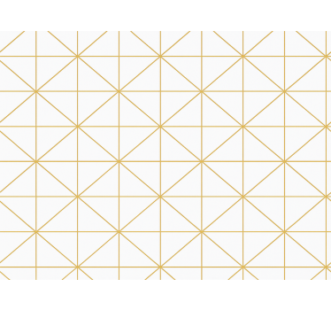 Modern blind in gold geometric design - TenStickers
