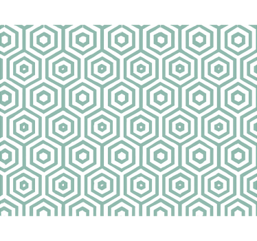 Modern blind abstract geometric design - TenStickers
