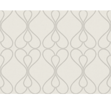 Modern blind textured grey linen look - TenStickers