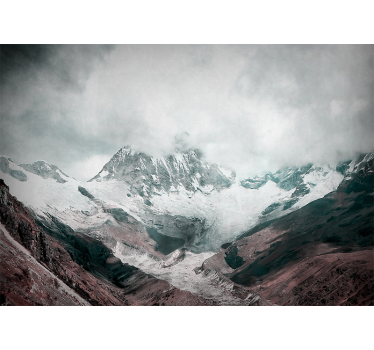 Living room blind inspired by huascarán national park - TenStickers