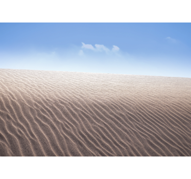 Living room blind lines on the desert sand - TenStickers