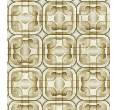 Vintage roller blind with classic design - TenStickers