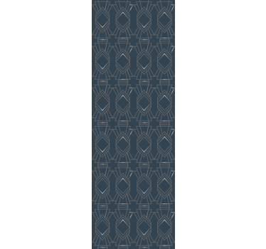 Vintage roller blind art deco diamond - TenStickers