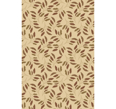 Leafy Elegance texture and pattern blind - TenStickers