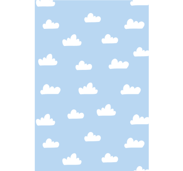 Cumulus Cloud Pattern childrens blind - TenStickers