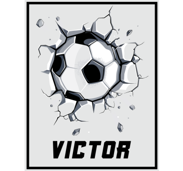 Breaking ball Personalized blind - TenStickers
